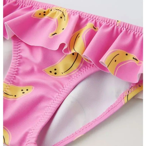 Zara Pattern Ruffle Bikini Bottom - Picture 3 of 3